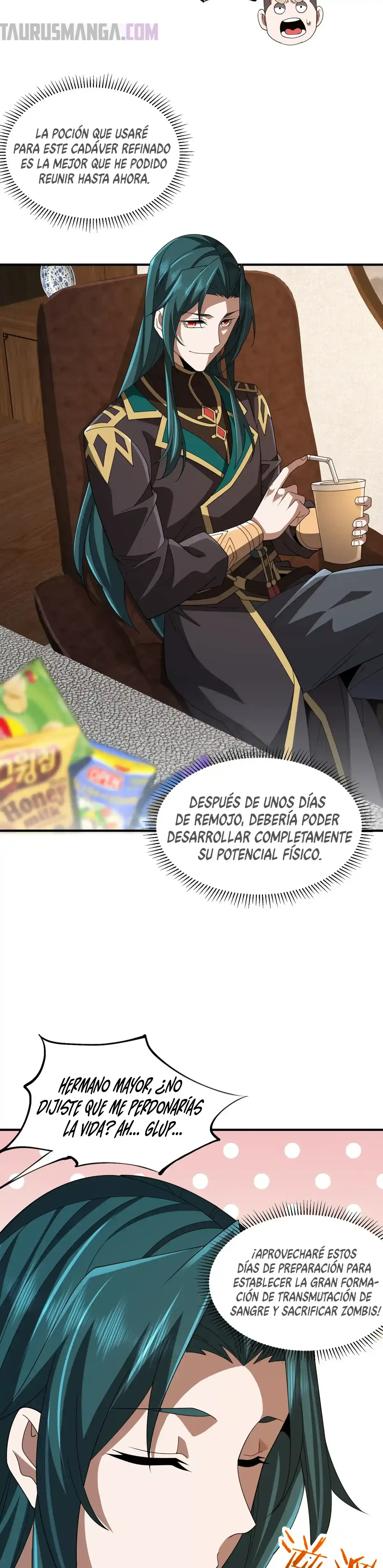 Renacido como Cultivador Demoníaco: Me hago mas fuerte matando zombies > Capitulo 7 > Page 201